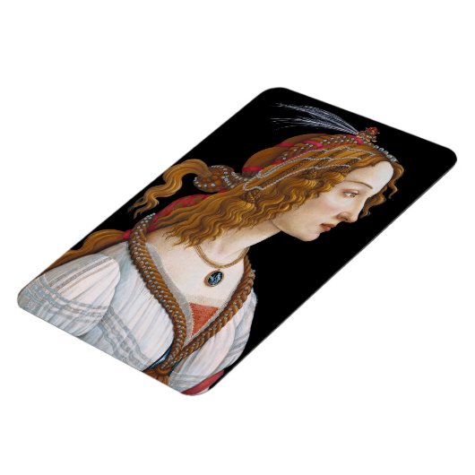 Magnet Flexible Sandro Botticelli - Portrait de Simonetta Vespucci (Côté Gauche)