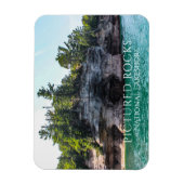 Magnet Flexible Sandstone Bluffs, Grottes, Rocks Pictures, Michiga (Vertical)