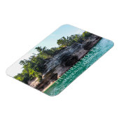 Magnet Flexible Sandstone Bluffs, Grottes, Rocks Pictures, Michiga (Côté Gauche)