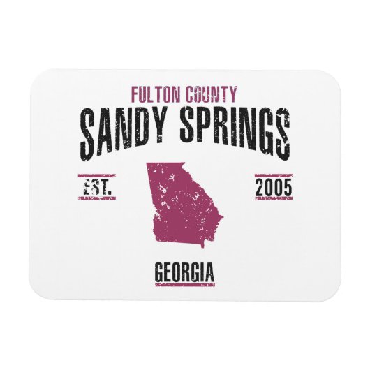 Magnet Flexible Sandy Springs (Horizontal)