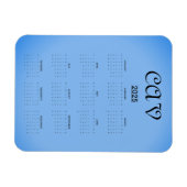 Magnet Flexible Sangria Cornflower Blue (Horizontal)