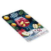 Magnet Flexible Sangria de Noël blanc (Côté Droit)