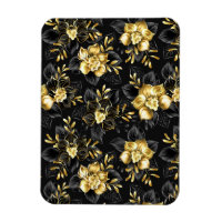 Sans couture avec orchidées de bijoux