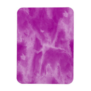 Magnet Flexible sans couture pourpre d'aquarelle de texture