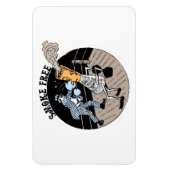 Magnet Flexible Sans Fumée. T'as du cul ! (Vertical)