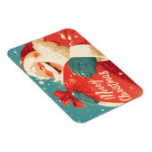Magnet Flexible Santa Claus Preparing Christmas Gifts (Côté Droit)
