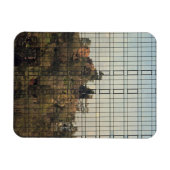 Magnet Flexible Santiago, Chili réflexion (Horizontal)