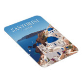 Magnet Flexible Santorin Grèce (Côté Droit)