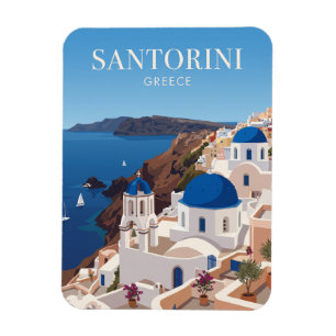 Magnet Flexible Santorin Grèce