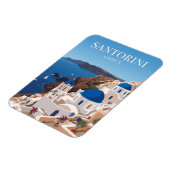 Magnet Flexible Santorin Grèce (Côté Gauche)