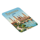 Magnet Flexible Saragosse, Espagne (Côté Droit)