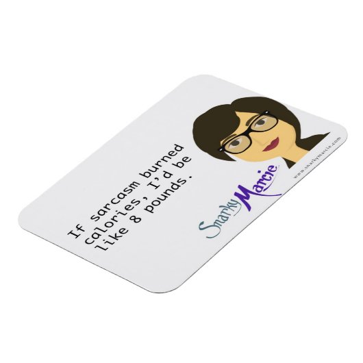 Magnet Flexible Sarcasme (Côté Gauche)