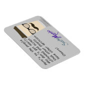 Magnet Flexible Sarcasme de café (Côté Droit)