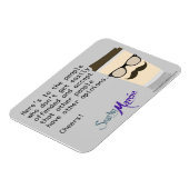 Magnet Flexible Sarcasme de café (Côté Gauche)