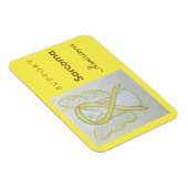 Magnet Flexible Sarcome Sensibilisation Ruban Angle magnétique per (Côté Droit)