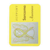 Magnet Flexible Sarcome Sensibilisation Ruban Angle magnétique per (Vertical)