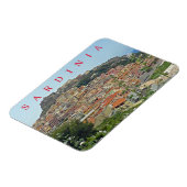 Magnet Flexible Sardaigne Castelsardo vue réfrigérateur aimant (Côté Gauche)