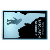 Magnet Flexible Sasquatch Security - Idaho (Horizontal)