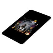 Magnet Flexible Satan Witch Mummy Halloween Cost (Côté Gauche)