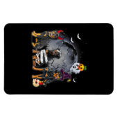 Magnet Flexible Satan Witch Mummy Halloween Cost (Horizontal)