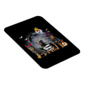 Magnet Flexible Satan Witch Mummy Halloween Cost (Côté Droit)