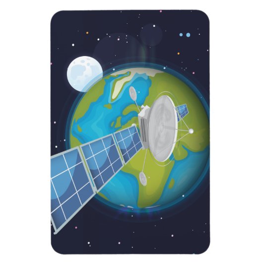 Magnet Flexible Satellite (Vertical)