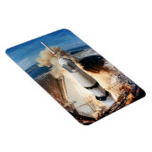 Magnet Flexible Saturn V lancement de fusée 1969 Apollo Spacecraft (Côté Droit)