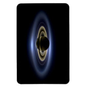 Magnet Flexible Saturne éclipse le Soleil vu de l'orbiteur Cassini (Vertical)