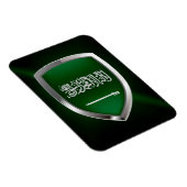 Magnet Flexible Saudi Arabia Metallic Emblem (Côté Droit)