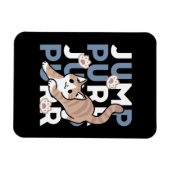 Magnet Flexible Sauter Purr Jump : Conception de chat joueuse avec (Horizontal)