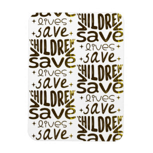 Magnet Flexible Sauver les enfants, sauver des vies