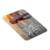 Magnet Flexible Sauver notre date de mariage | Écriture manuscrite (Côté Droit)