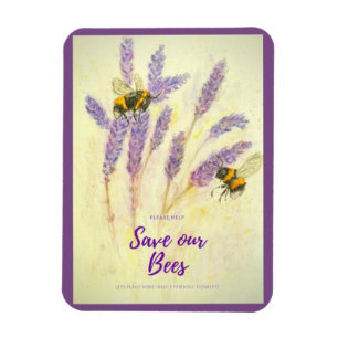 Magnet Flexible SAUVEZ NOTRE beau cadeau de couleur pour aquarelle