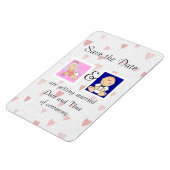 Magnet Flexible Save the date (Côté Gauche)