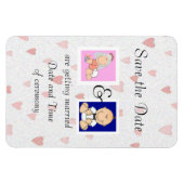 Magnet Flexible Save the date (Horizontal)