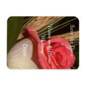 Magnet Flexible Save the date card (Horizontal)