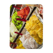 Magnet Flexible Saveurs de crème glacée, Paris (Vertical)