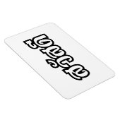 Magnet Flexible Sawatdee / Hello ~ Thaïlande / Script en thaï (Côté Droit)