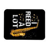 Magnet Flexible Saxophone drôle (Horizontal)