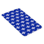 Magnet flexible SCANDIA BLUE KNIT 4x6 (Côté Droit)