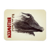 Magnet Flexible Scary Éffrayante personnalisée Haunted Halloween G (Horizontal)