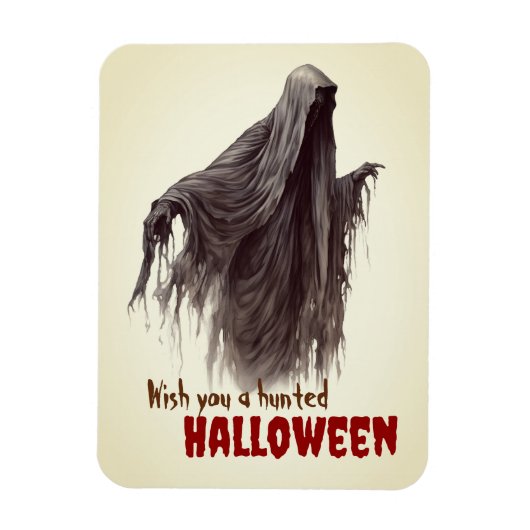 Magnet Flexible Scary Éffrayante personnalisée Haunted Halloween G (Vertical)