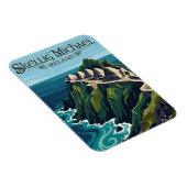 Magnet Flexible Sceilg Mhichíl Irlande (Côté Droit)