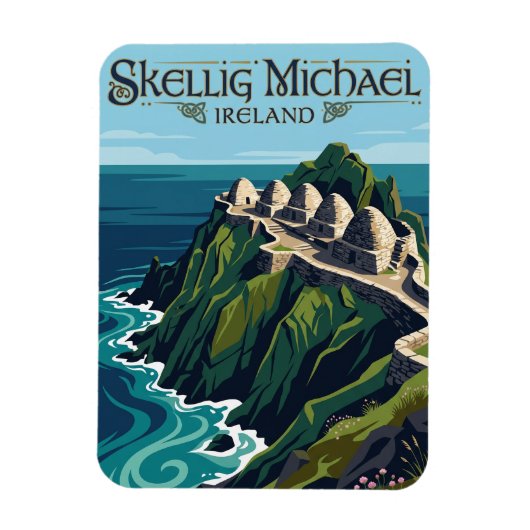 Magnet Flexible Sceilg Mhichíl Irlande (Vertical)