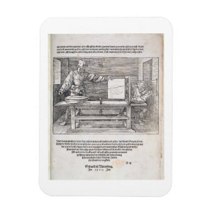 Magnet Flexible Scène cours de Durer du "de l'art du dessin",