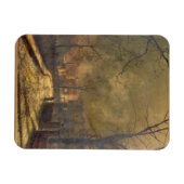 Magnet Flexible Scène d'automne, Leeds, 1874 (huile à bord) (Horizontal)