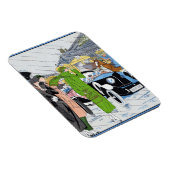 Magnet Flexible Scène de rue Art Déco (Côté Droit)
