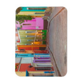 Magnet Flexible Scène de rue colorée (Vertical)