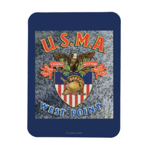Magnet Flexible Scène du sceau de West Point USMA