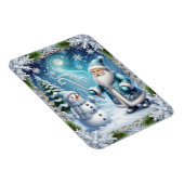 Magnet Flexible Scène enneigée de Noël (Côté Droit)